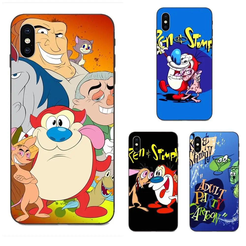 Мягкий Топ продаж для Apple IPhone X XS Max XR 4 4s 5 5S SE 6 6S 7 8 Plus постер с мультяшным рисунком