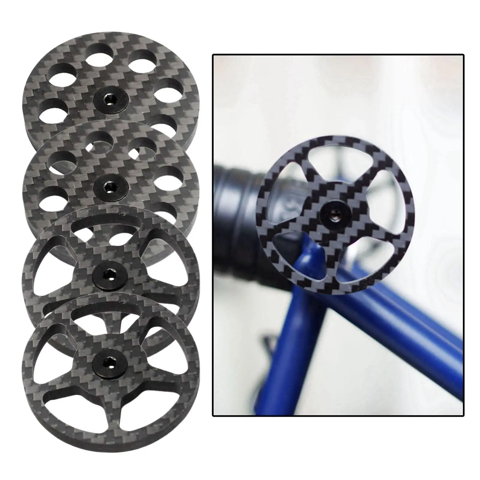 

Сверхлегкие складные велосипедные легкие колеса EZ роликовые транспортные нажимные колеса и винты