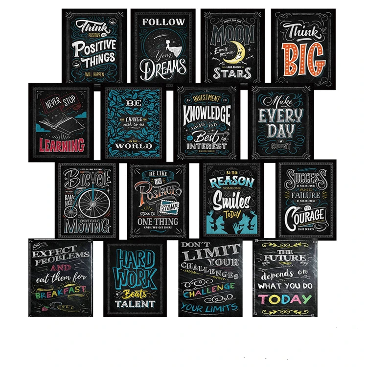 Скандинавская Мотивационная настенная Картина на холсте постеры и принты