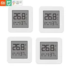 Bluetooth-термометр XIAOMI Mijia 2, беспроводной умный электрический цифровой гигрометр, термометр, работает с приложением Mijia