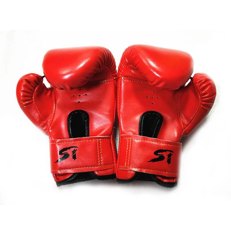 

Kick Boxing Gloves For Kids PU Karate Muay Thai Guantes De Boxeo Free Fight MMA Sanda Training Adults 3-12 Years Kids Equipment