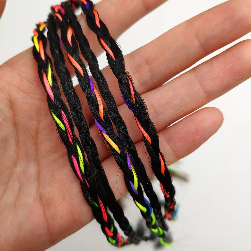 1 шт. Женская резинка для волос плетеная повязка в богемном стиле Детская