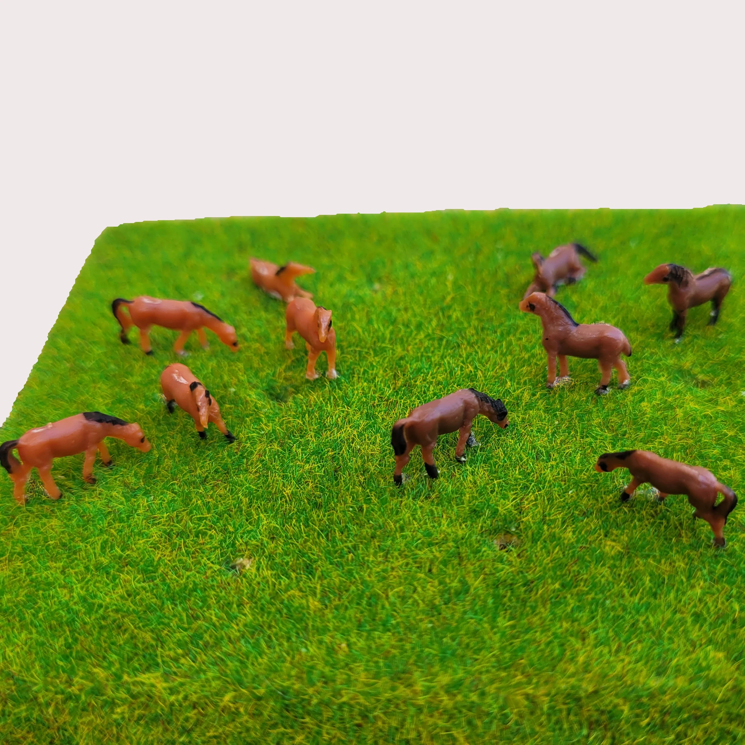 5 шт. HO N масштабная модель животных Лошадь корова окрашенная ферма песок материал
