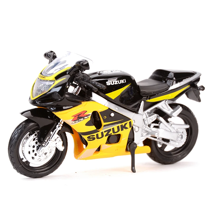 Maisto 1:18 Suzuki GSX R750 R600 R1000 1300R RM Z250 SV650S статические литые автомобили коллекционные