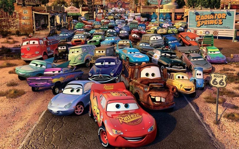 disney Pixar машина 3 машинный гараж из 2 McQueen Семья игрушечный автомобиль 1:55 металлического сплава пресс-форм игрушечный автомобиль модель 2: для маленьких мальчиков и девочек, игрушки для детей, подарок на день рождения