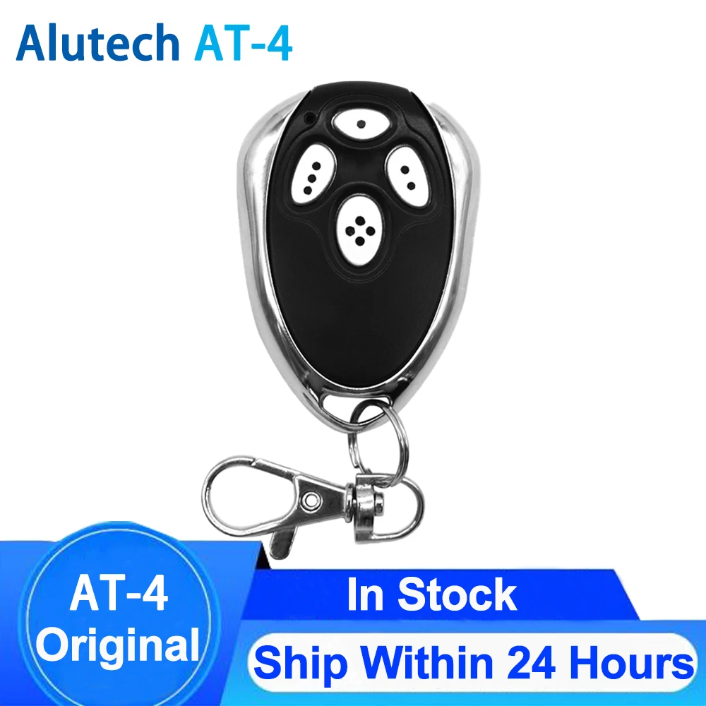 

For ALUTECH AT-4/AN-Motors AT-4/Alutech AnMotors ASG1000/AR-1-500/AT-4 ASG 600 Garage Door Remote Control 433.92MHz Rolling Code