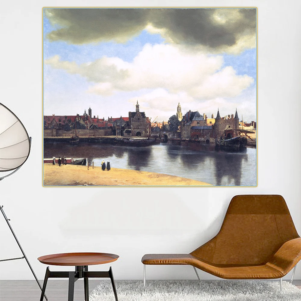 

Картина на холсте "Вид Делфта", Citon