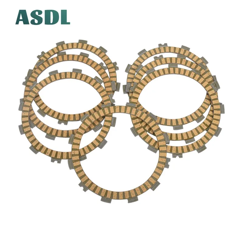 Motorcycle Engine Parts Clutch Friction Plates Kit For Kawasaki KX 125 KH 500 H1F Z200 KZ200A KL 250 KLR RM #d |
