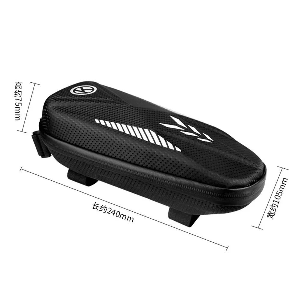 

Bicycle Bag Water Resistant EVA Hard Shell Top Tube Front Frame Bag Road Bike Beam Upper Tube Package For MTB Road Folding Bike
