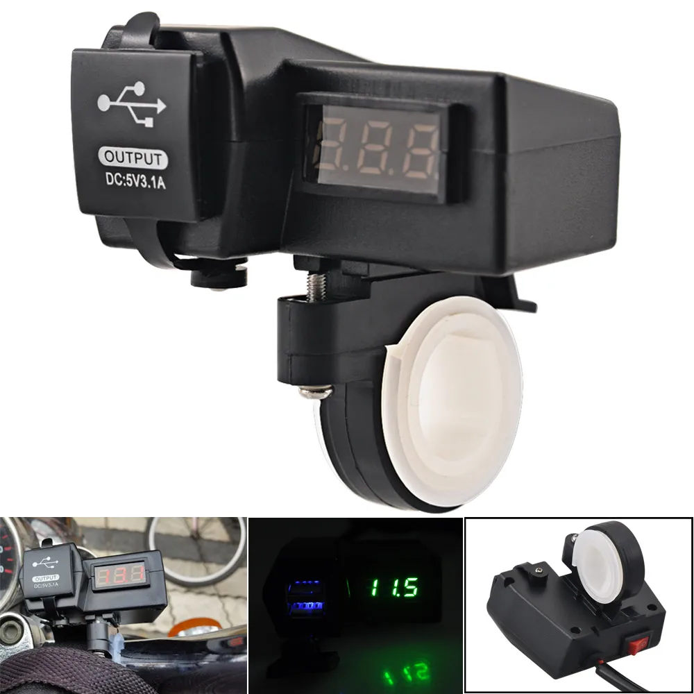 Зарядное устройство на руль мотоцикла 5 В 1 а/А|Переключатели для мотоцикла| |