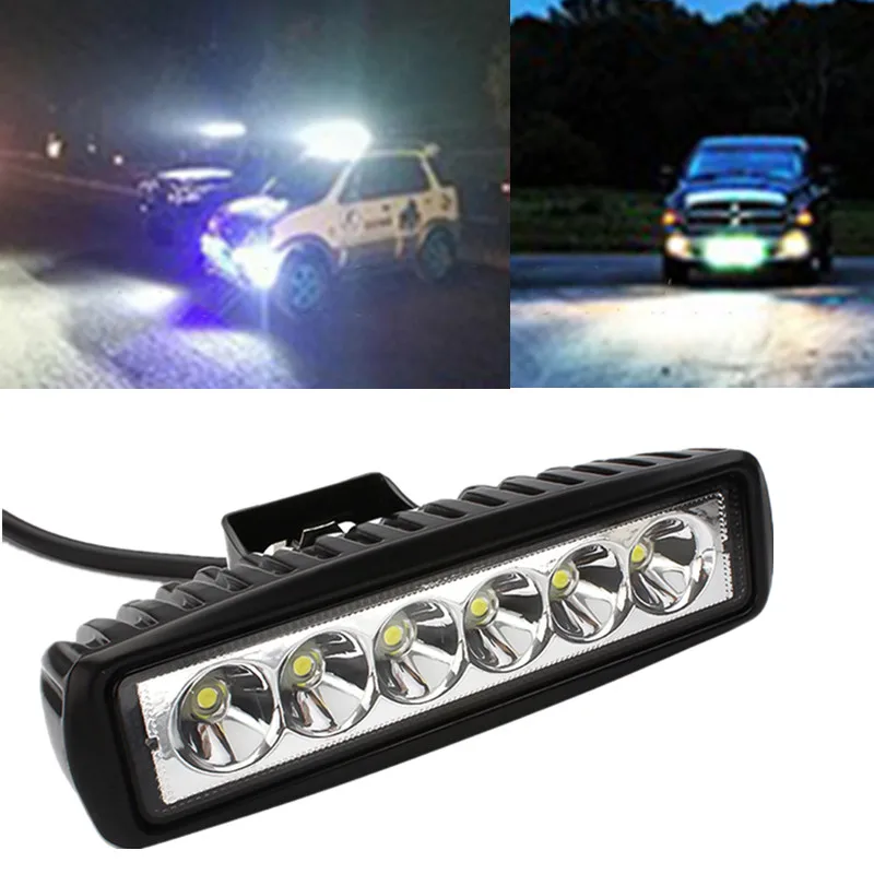 Автомобильные фары светодиодный лампы Универсальный 18 Вт ночное прожектор