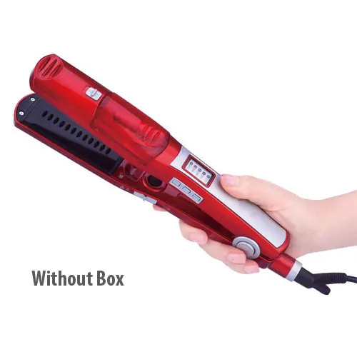 Red Without Box Профессиональный Выпрямитель для волос утюжок для выпрямления волос планка щипцы Styler щипцы инструменты для укладки - Цвет: Red Without Box