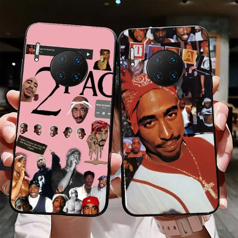 

YNDFCNB Rapper 2pac singer Tupac Phone Case for Huawei Mate 20 10 9 40 30 lite pro X Nova 2 3i 7se