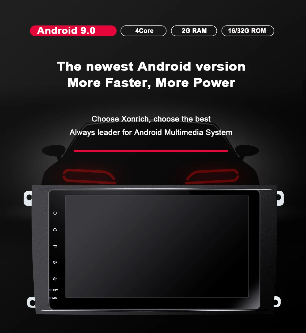 2 Din Android 9 gps Радио автомобильный мультимедийный плеер для Porsche Cayenne S GTS 2002-2009 Навигация DVD CD головное устройство аудио стерео 2 Гб