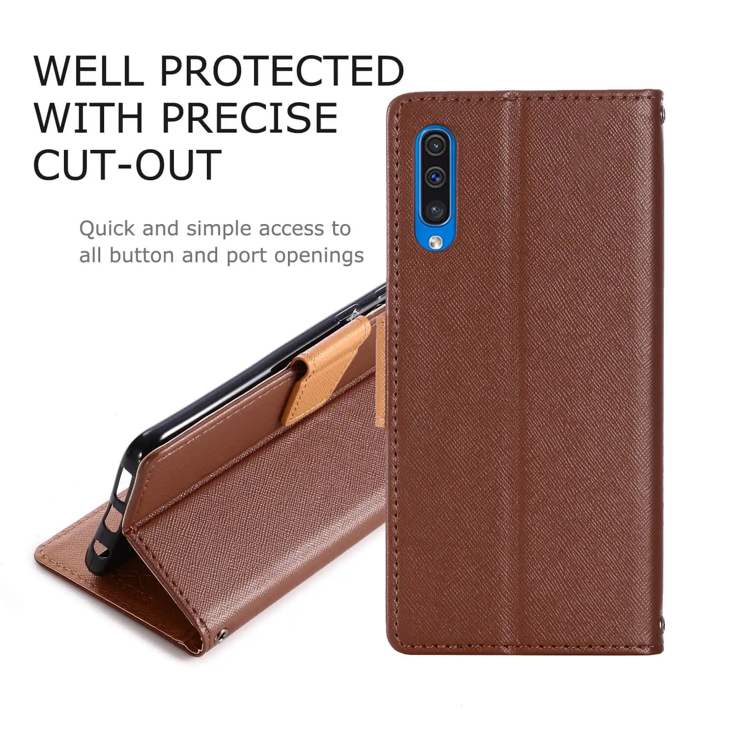 

Case for Samsung Galaxy S21 S20 Ultra S10 S9 S8 Plus Note 8 9 20 Coque Card Slot Bracket Funda Shockproof Full Protection Cover