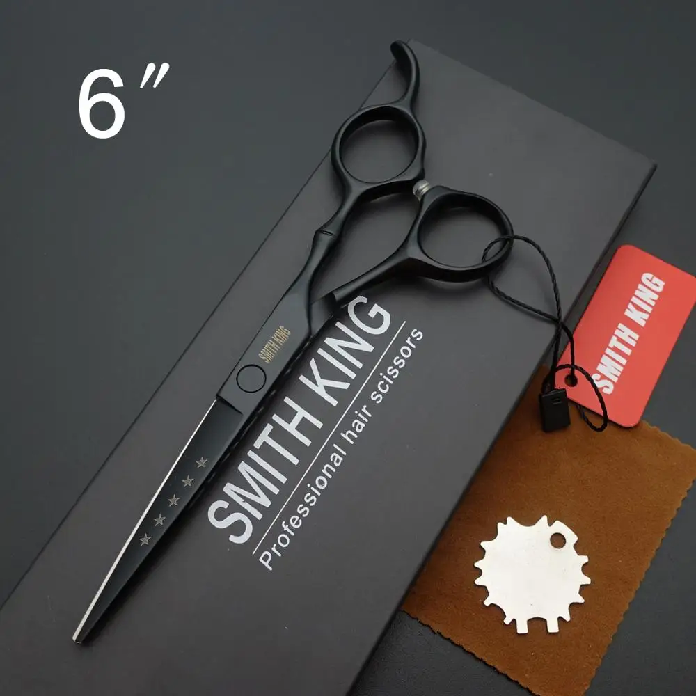 Профессиональные Парикмахерские ножницы SMITH KING 6 дюймов для стрижки Стайлинг +