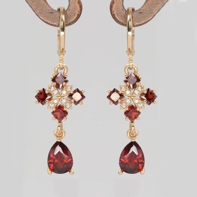 Новые богемные серьги для женщин роскошные украшения аксессуары капли воды