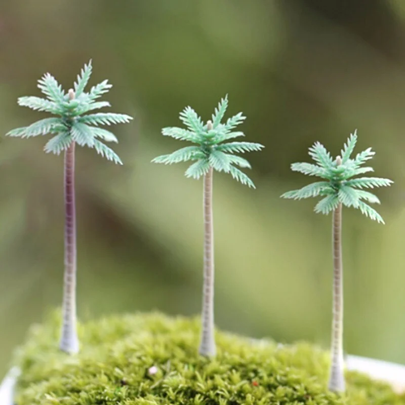 Имитация кокосовых деревьев современный парк миниатюрные сказочные аксессуары