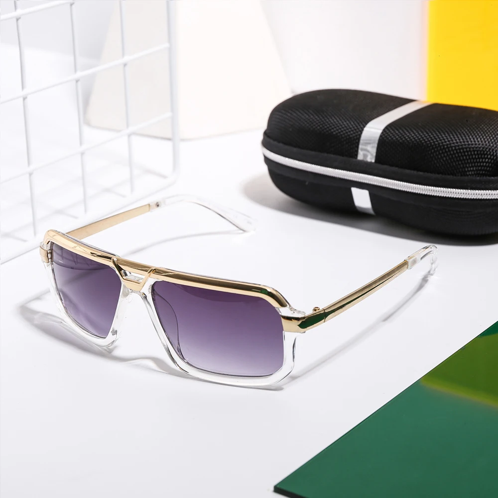 

Yvan New Sunglasses Retro Metal Punk Steam Clamshell Coating Eyewear Women Men Sun Glasses Steampunk Brand Designer Cat Eye