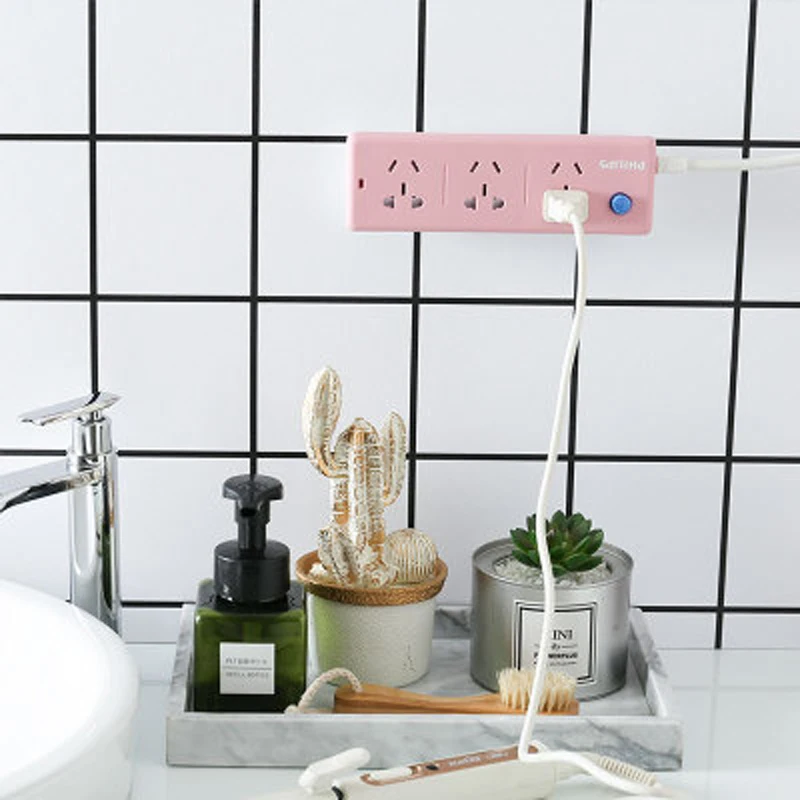 Настенный держатель провода питания без пуансона многофункциональный