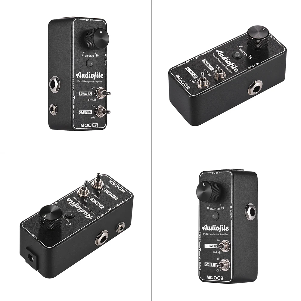 MOOER Audio File профессиональный усилитель для наушников педаль эффектов Встроенный