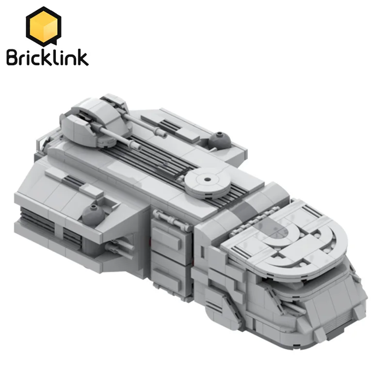 

Rebrickable Star Movie Mandalorians Spaceship MOC-57668 Imperial Trexler Marauder Fighter Model Building Blocks Kid Toys Gift