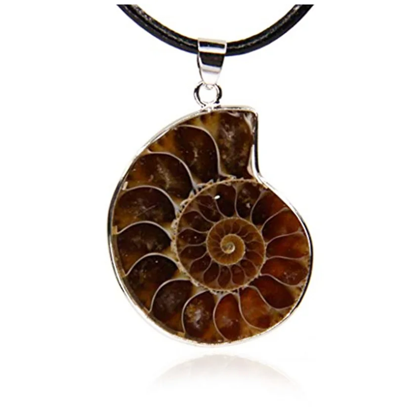 Уникальные ювелирные изделия FYJS Посеребренная Асимметричная форма ожерелье