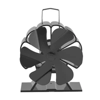 the new 6 propeller stove fan silent efficient heat distribution fan heating stove fan fireplace fan wood stove heating fan