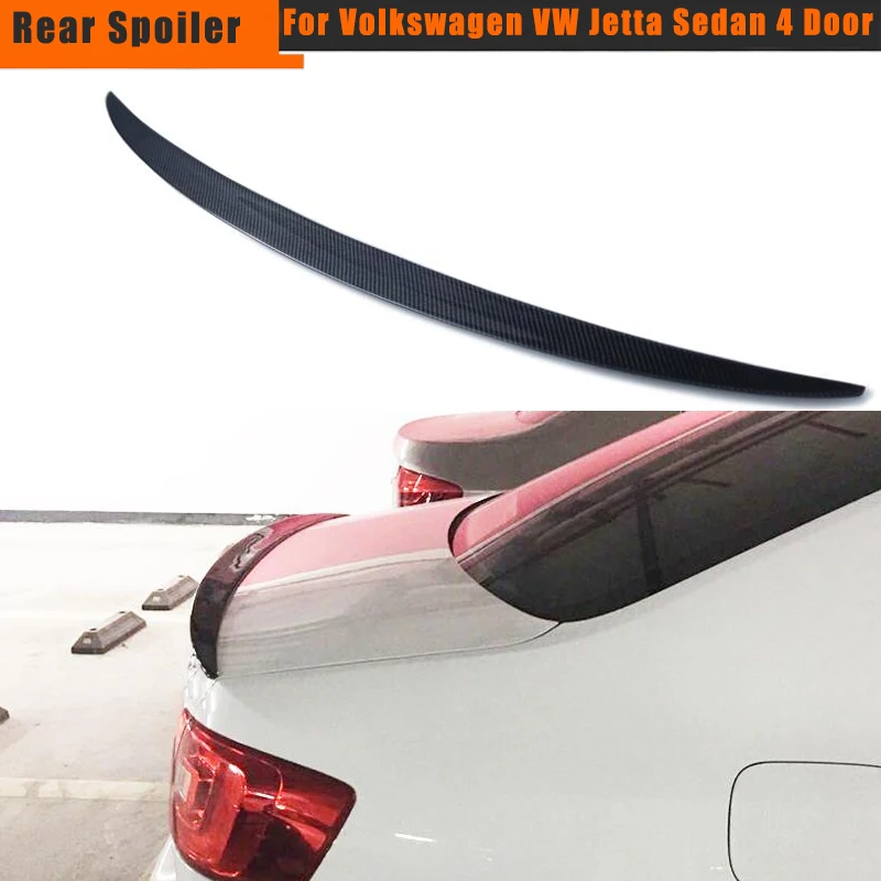 Заднее крыло спойлера ДЛЯ Volkswagen VW Jetta Sedan 4 Door GLI TDI SEL SE 2012 2014 из углеродного