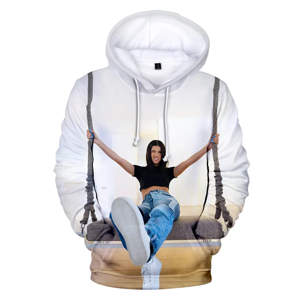 

Newest The Hype House 3D Hoodie Charli Damelio Sweatshirt Women Men Tracksuits Unisex Tracksuit Clothes Addison Rae Hoodie