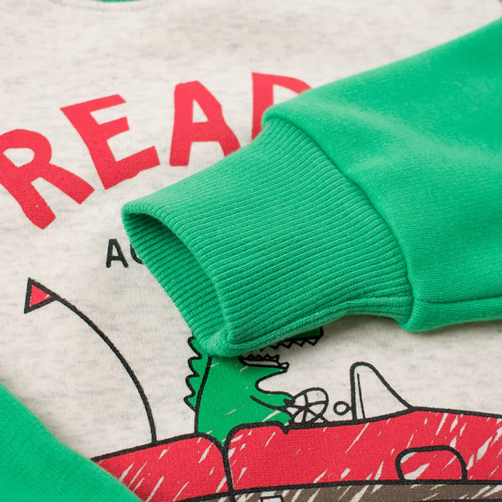 Свитер для маленьких девочек и мальчиков пуловер с надписью рубашка теплые