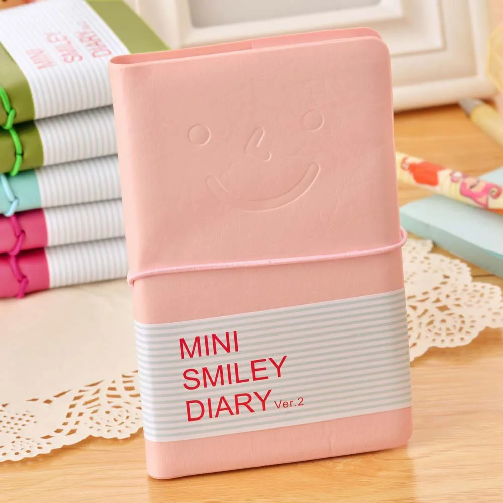 Кожаный портативный карманный блокнот записная книжка дневник планер для