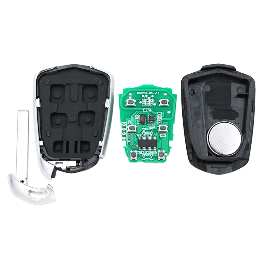 5 + 1/6 кнопочный пульт дистанционного управления автомобильный смарт ключ-брелок