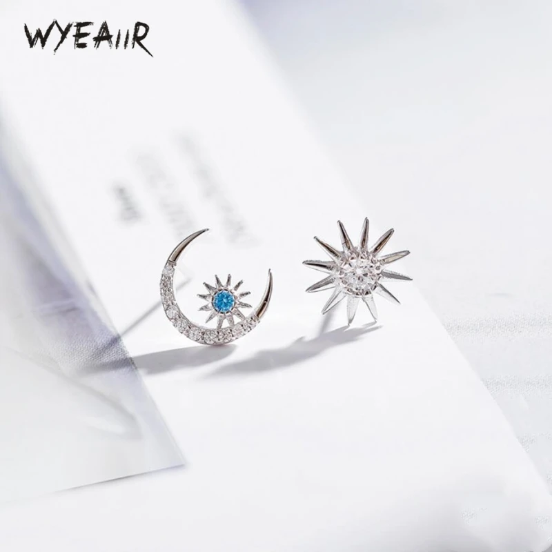 Женские серьги-гвоздики WYEAIIR изысканные креативные романтические серьги из