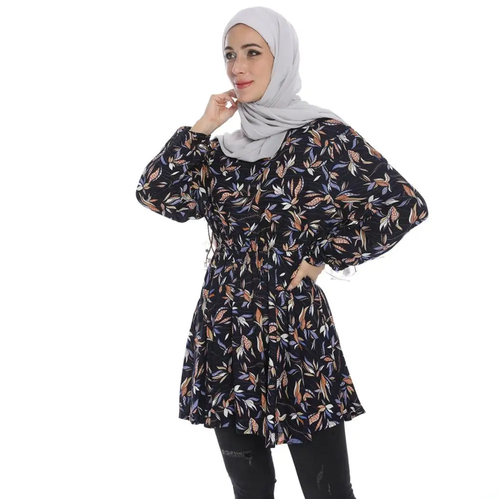 Женская рубашка с длинным рукавом мусульманская одежда|Мусульманская одежда| |