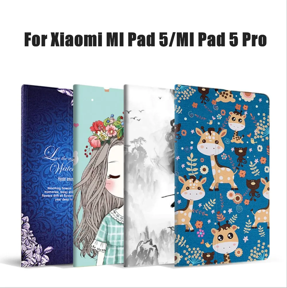 Чехол-подставка GLIGLE с принтом для Xiaomi Mi Pad 5 чехол MI Pro 11 дюймов 2021 Новый планшета |