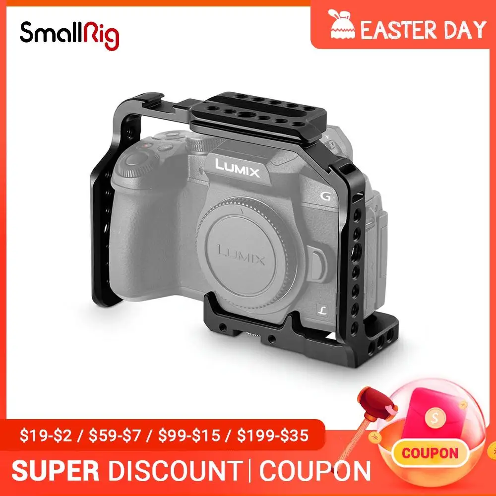 Клетка SmallRig g85 g80 для Panasonic Lumix клетка камеры G80 с боковыми направляющими NATO и двумя