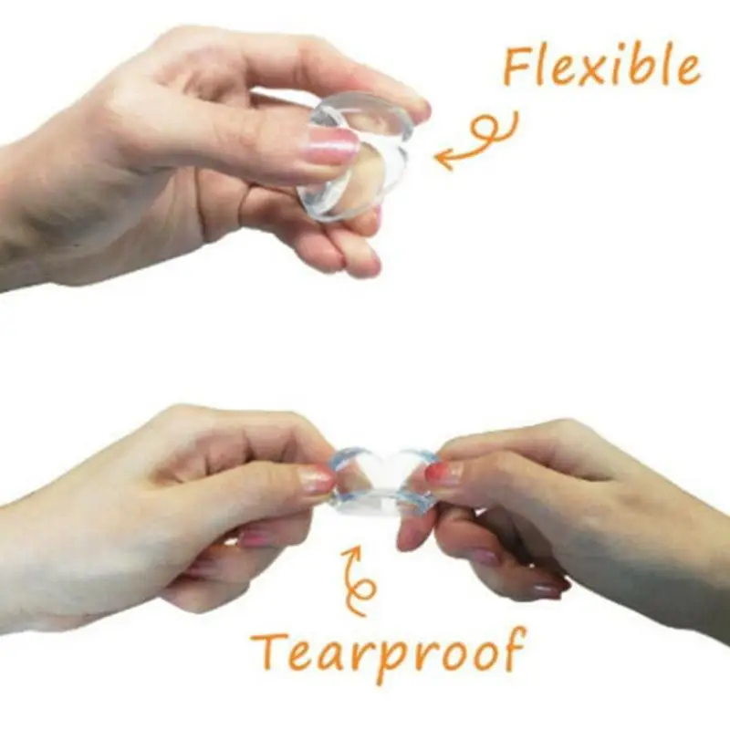 

Baby Safety Anti-collision Corner Table Corner Glass Table Child Protection Pad Thicken Transparent Protective Cover Coffee U9E6