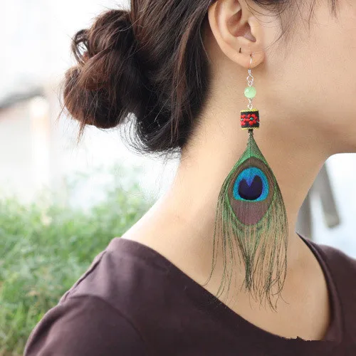 Высококачественные перышки павлина s20 шт./партия длина 25 32 см красивые