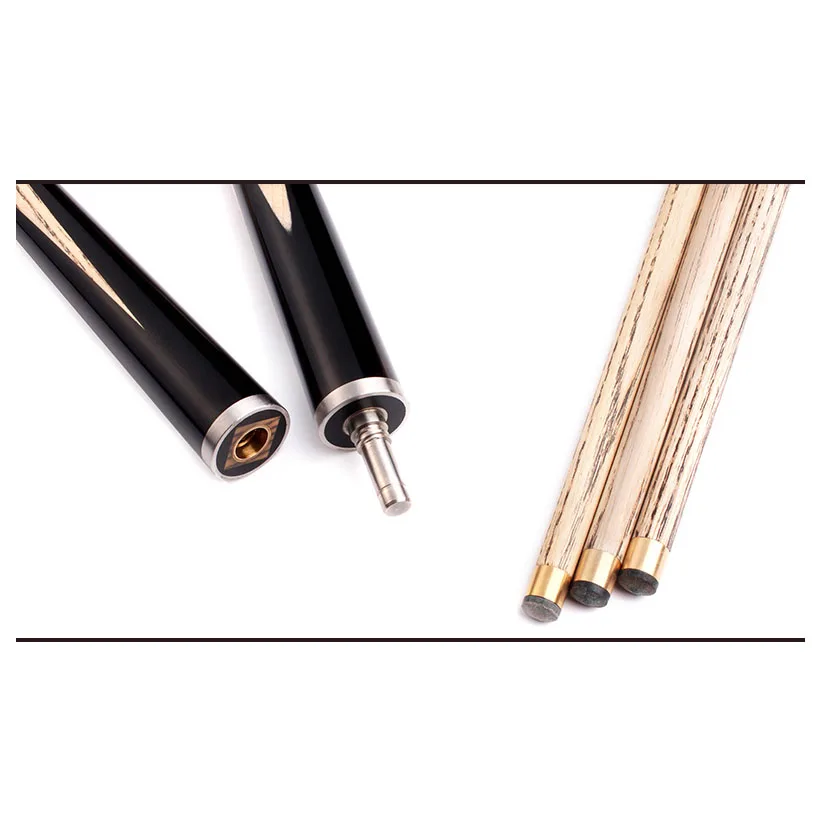 Original LP TIANSHA 3/4 Piece Snooker Cue Kit with Case+Extension 9.8mm Tip One Billiard Rare Wood Inlay | Спорт и развлечения