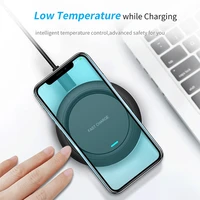 new fast charging 10w 15w portable qi wireless charger cell phone charging pad battery charger for iphone for android phone