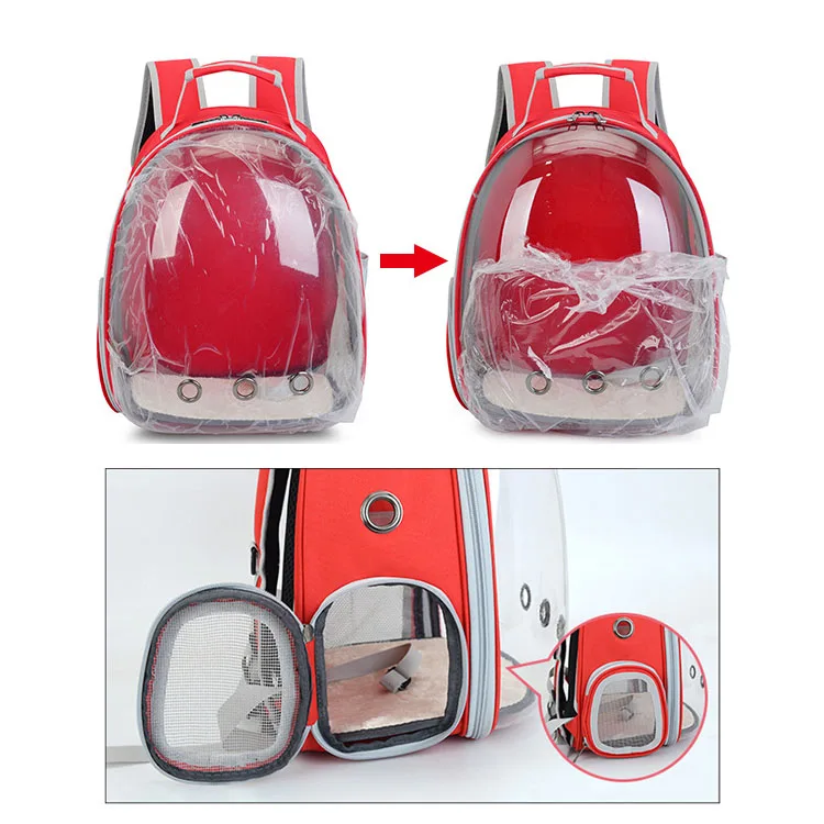 

Pet Cat Carriers Bags Breathable Pet Carrier Small Dog Cat Backpack Travel Space Capsule Cage Puppy Transport Carry Bag For Cats