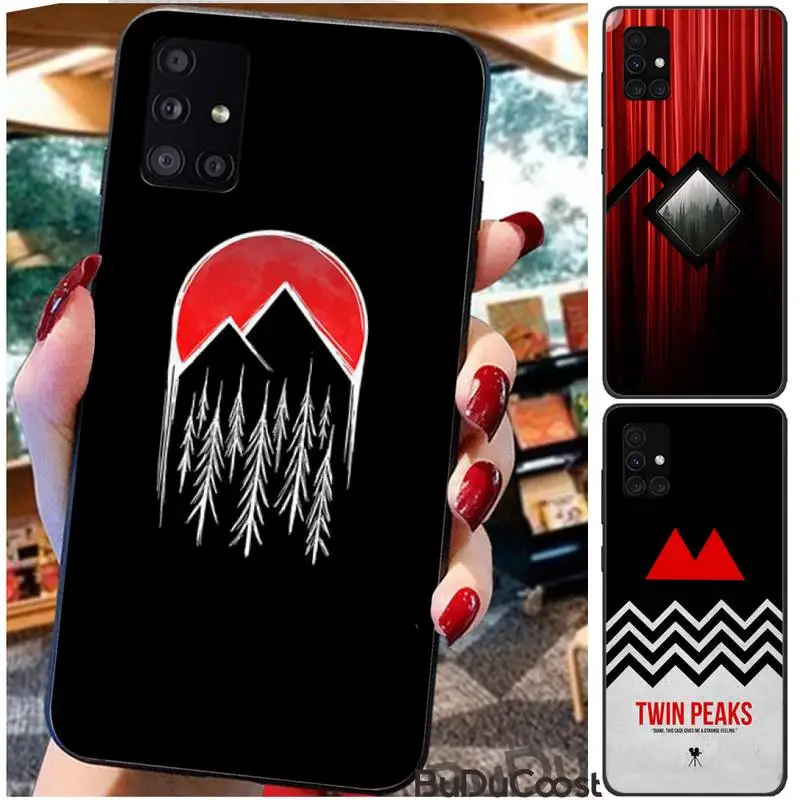 

Welcome To Twin Peaks Phone Case for Samsung A71 72 A20 21 21S 30 31 32 40 41 42 51 52 70 80 91 4G 5G phone Covers