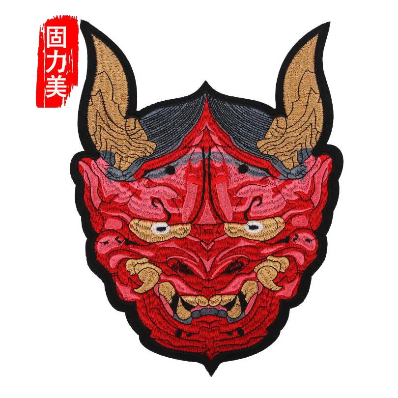 1 шт. нашивка в китайском стиле с головой красного дракона|Заплатки| |