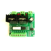 lmd18200t dc motor driver board board pwm adjustable speed 2 controller can forward and reverse optocoupler isolation for robot