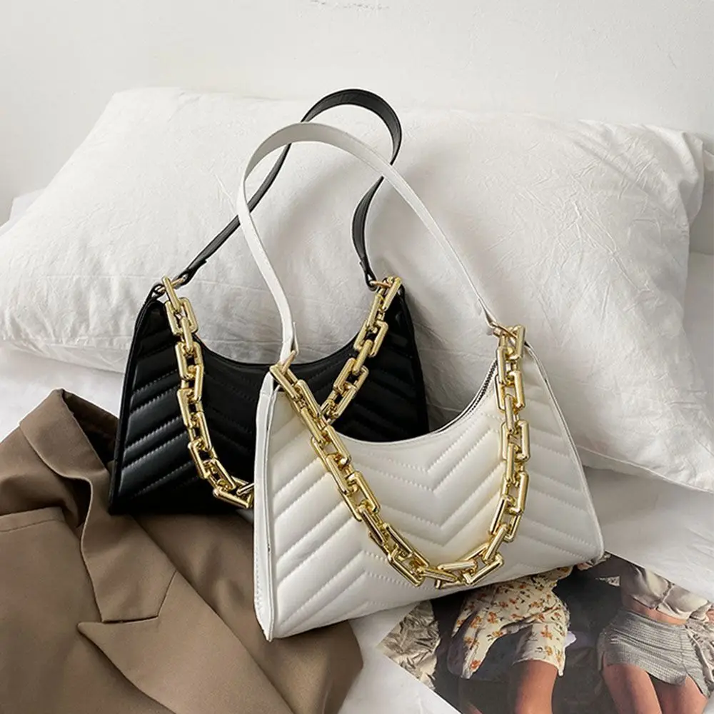 

Модные дамские тисненые сумочки в клетку, сумка на плечо из искусственной кожи с цепочкой, текстурная сумка для покупок, рельефная сумка на ...