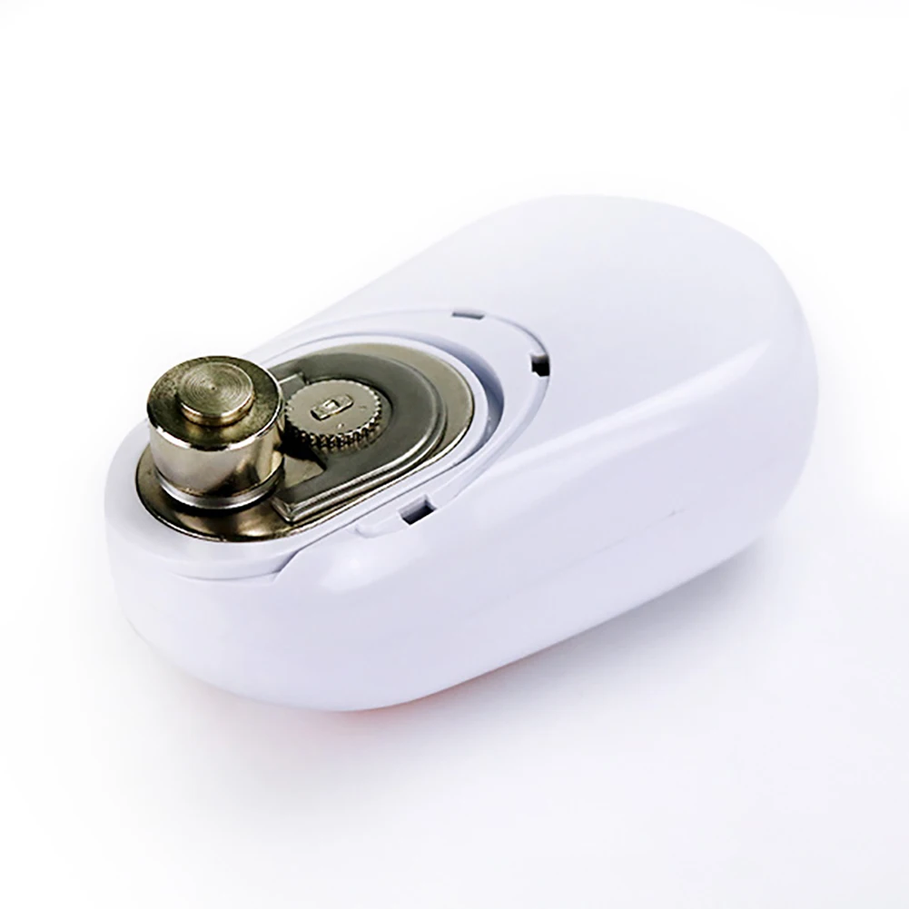 

Electric Can Opener Mini Restaurant Can Opener Automatic Hands Free Can Opener Smooth Edge and Light Weigh (Red) Kitchen Tools