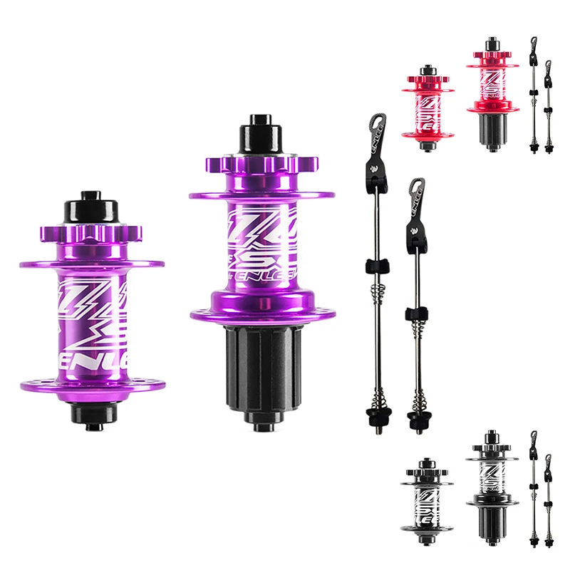 

Hot AD-ENLEE MTB Bicycle Hub 32 Holes 6 Bolts Front And Rear Hub HG 8S 9S 10S 11S Speed Bike Parts