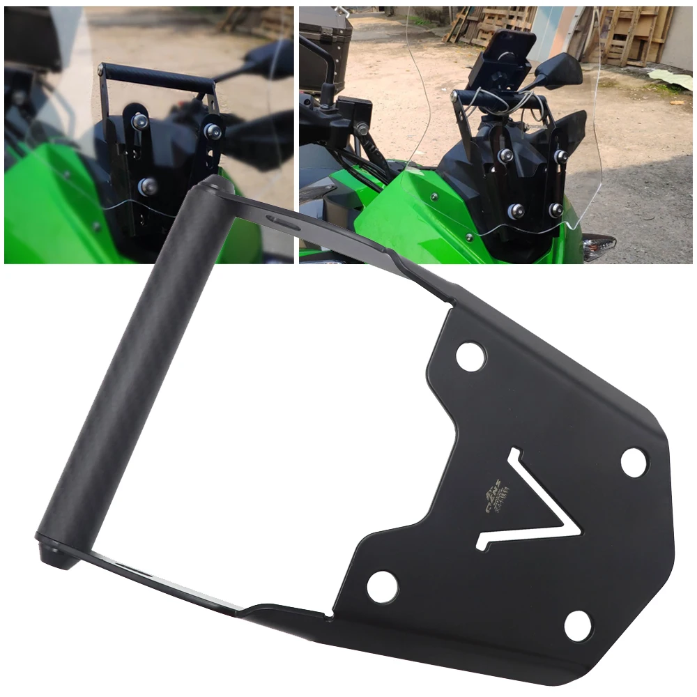 Навигационный кронштейн для смартфона GPS Держатель KAWASAKI VERSYS X300 X 300|Накладки и