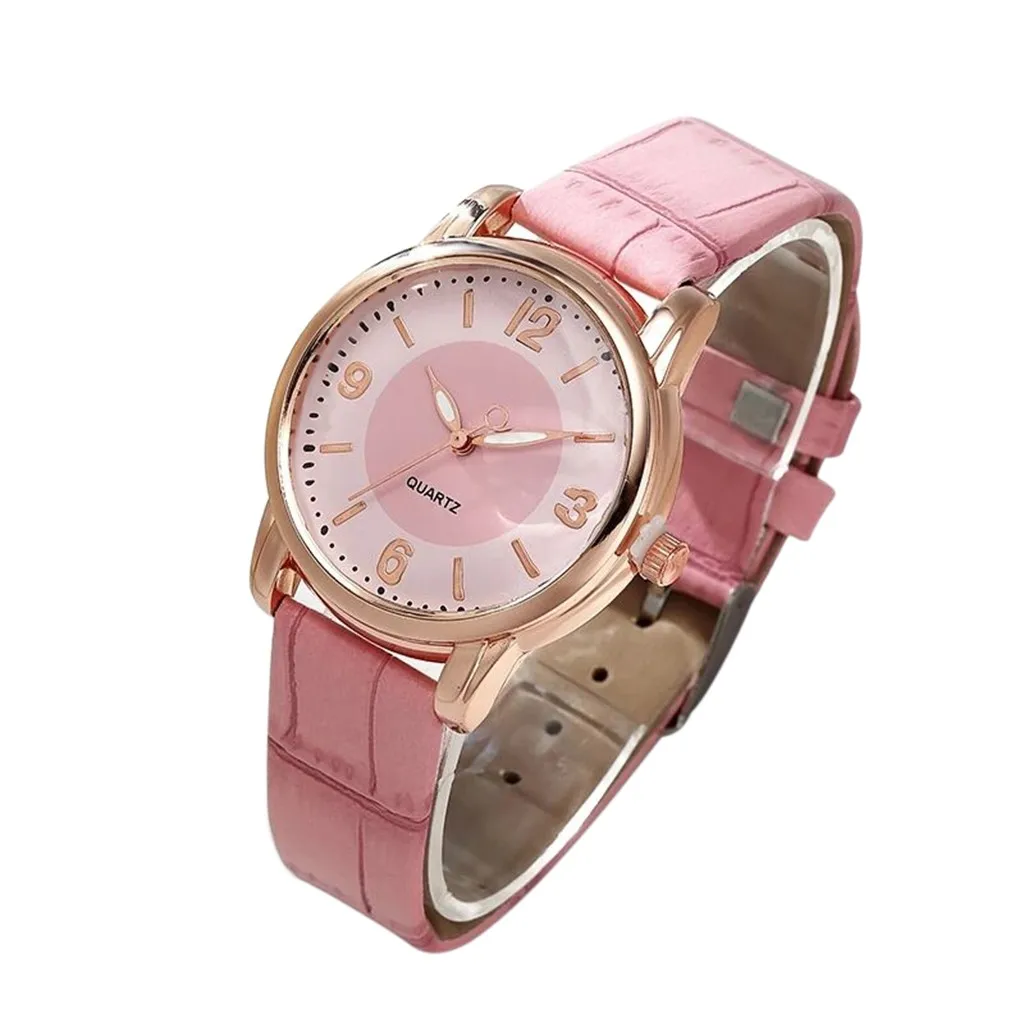 

Luxury Quartz Watch Women High-end Blue Glass Life Waterproof Distinguished Vintage Waterproof Stainless Steel Case Round Dial